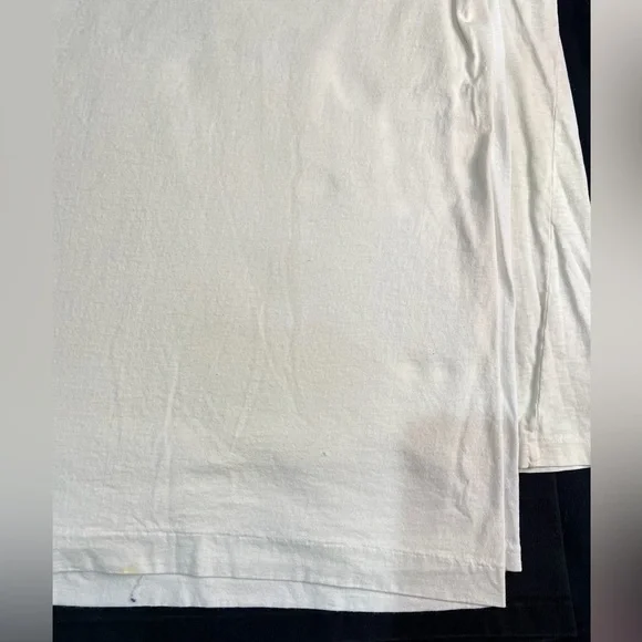 Vintage BVD Off White Plain Basic Classic Crewneck Tshirt - Picture 4 of 11